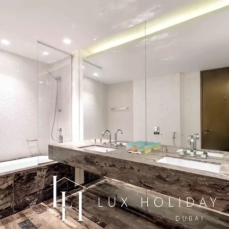 Lux - Lavish Suite With Full Palm Jumeirah View 3 Dubai Esterno foto