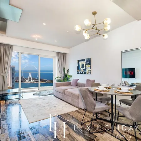 Lux - Lavish Suite With Full Palm Jumeirah View 3 Dubai Esterno foto